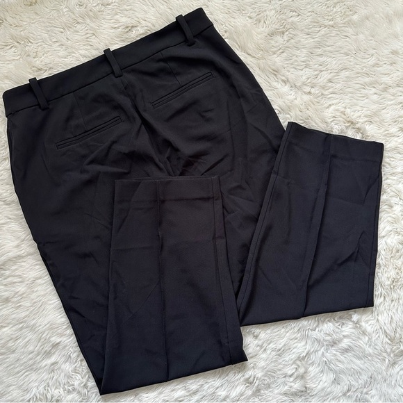 Madewell Trousers The Petite Fairbanks Pant Dress Pants Black P8 NWT New - Picture 4 of 12